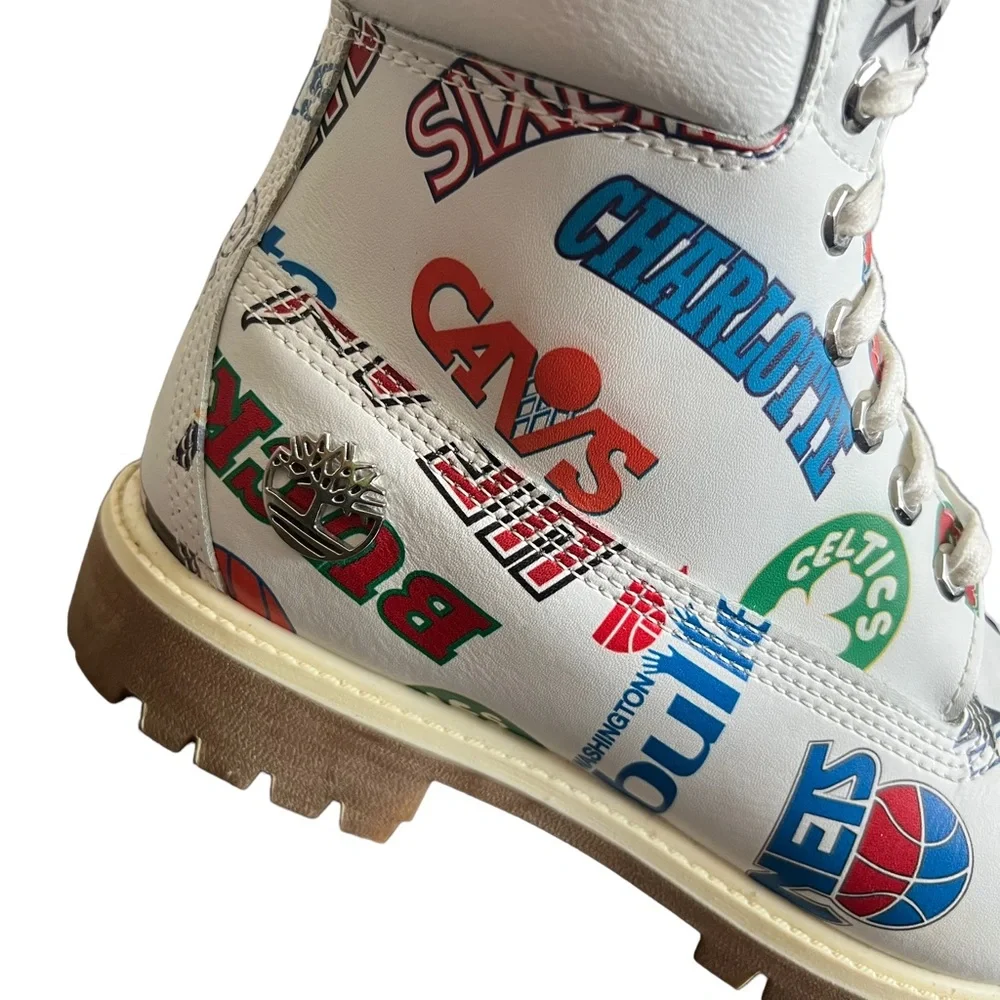 Timberland NBA Mitchell & Ness x NBA “East Meets West” Premium Size 9.5 … - Picture 2 of 15